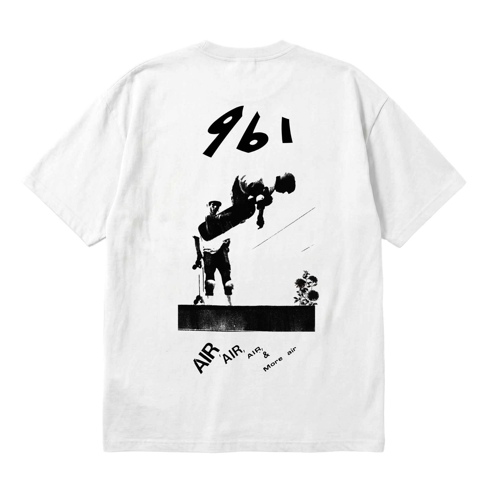 rawzine "Asphalt Bloom" Heavyweight Oversize Tee