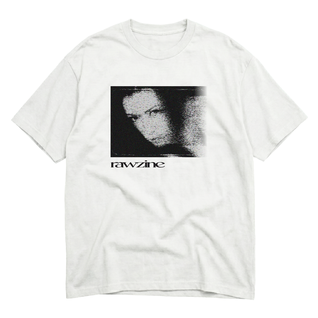 rawzine "Fractured Vision" Heavyweight Oversize Tee