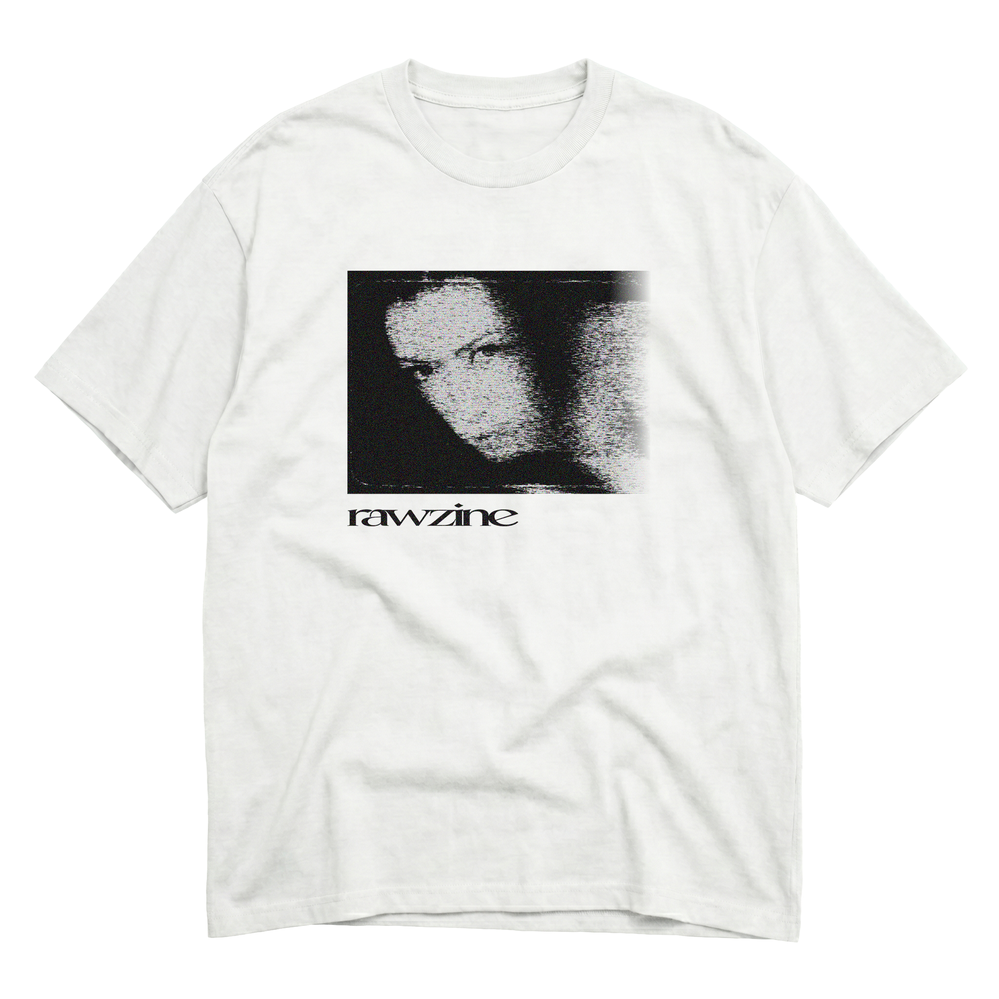 rawzine "Fractured Vision" Heavyweight Oversize Tee