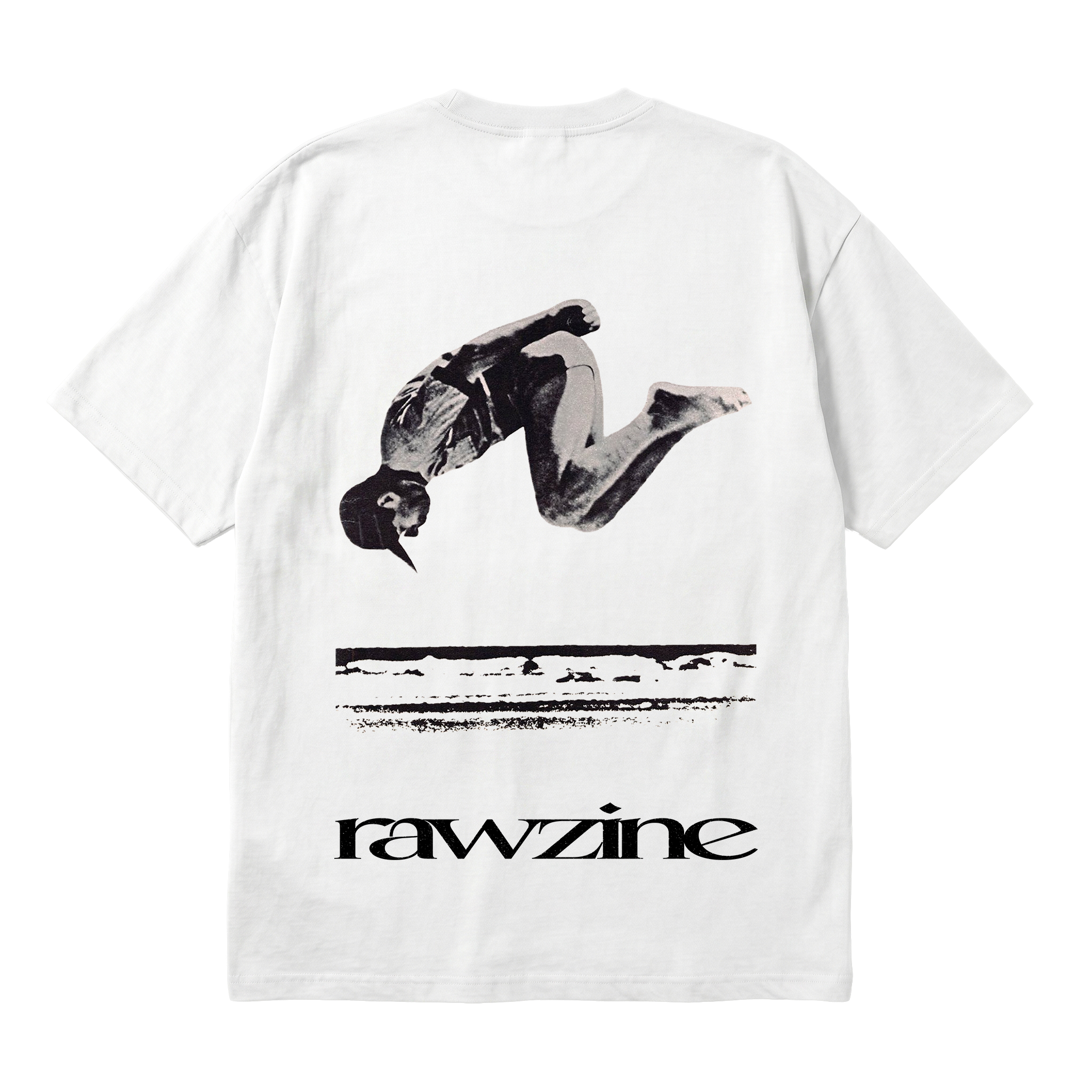 rawzine "Airborne" Heavyweight Oversize Tee